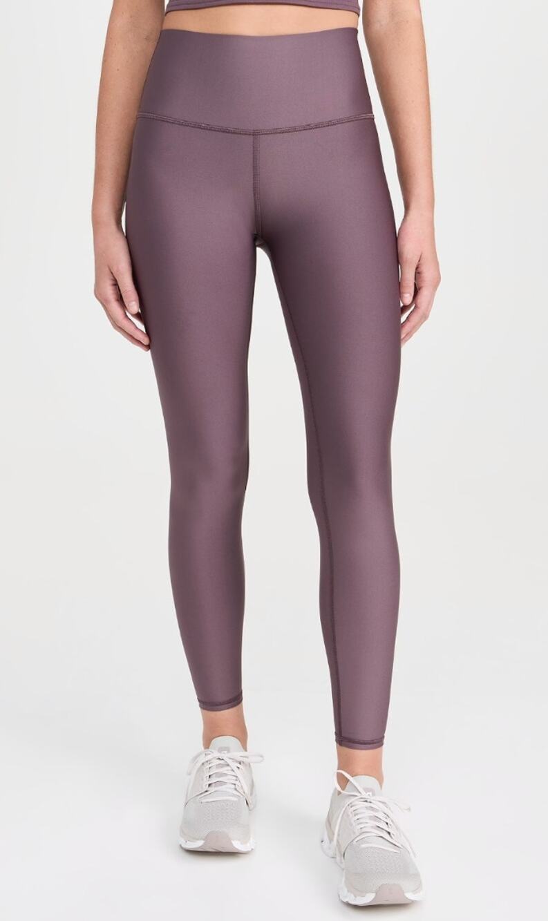 Alo 7/8 Airlift High Waist Leggings Raisinette Purple Small